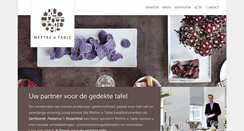 Desktop Screenshot of mettre-a-table.com